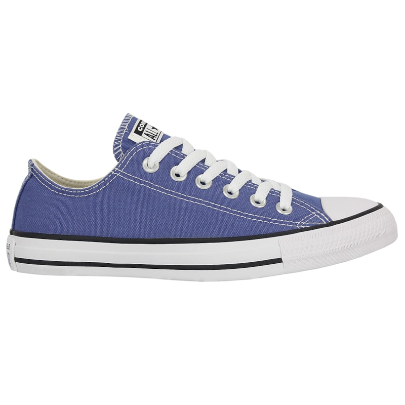 Tênis Converse Chuck Taylor All Star Azul Lavado Preto Branco