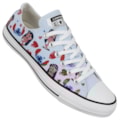 Tênis Converse Chuck Taylor All Star Disney Stitch Azul Super Lua Branco Preto
