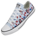 Tênis Converse Chuck Taylor All Star Disney Stitch Azul Super Lua Branco Preto