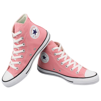 Tênis Converse Chuck Taylor All Star Hi Flamingo Preto