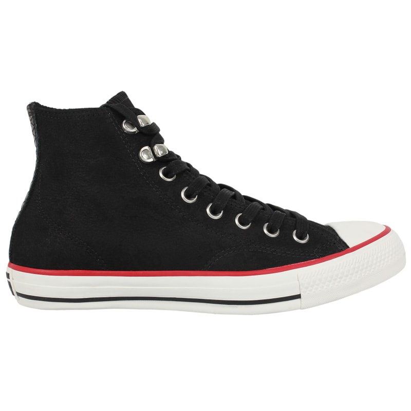 Tênis Converse Chuck Taylor All Star Hi Preto Preto Amêndoa