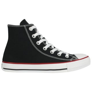 Tênis Converse Chuck Taylor All Star Hi Preto Vermelho Preto