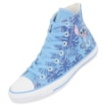 Tênis Converse Chuck Taylor All Star Hi Stitch Azul Amendoa Branco