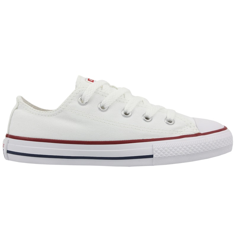 Tênis Converse Chuck Taylor All Star Infantil Branco Branco Marinho