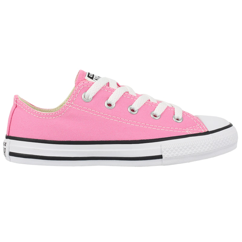 Tênis Converse Chuck Taylor All Star Infantil Rosa Cru Preto