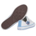 Tênis Converse Chuck Taylor All Star Infantil Stitch Branco Azul Branco