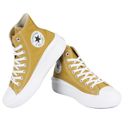 Tênis Converse Chuck Taylor All Star Move Hi Mel Queimado