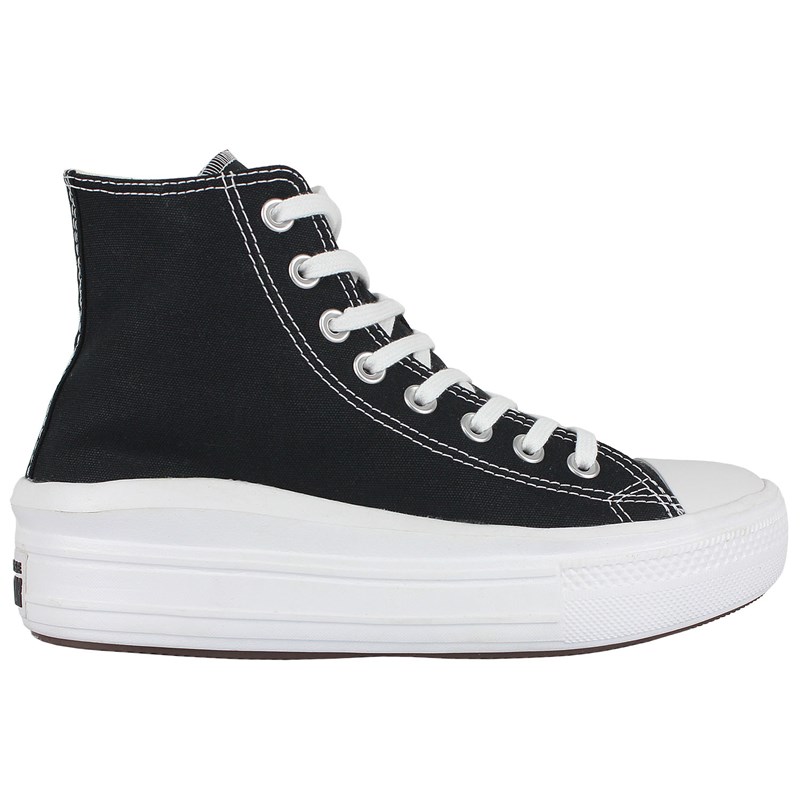 Tênis Converse Chuck Taylor All Star Move Hi Preto Branco