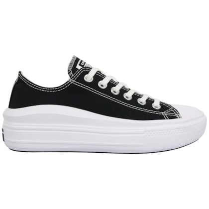 Tênis Converse Chuck Taylor All Star Move Preto Branco