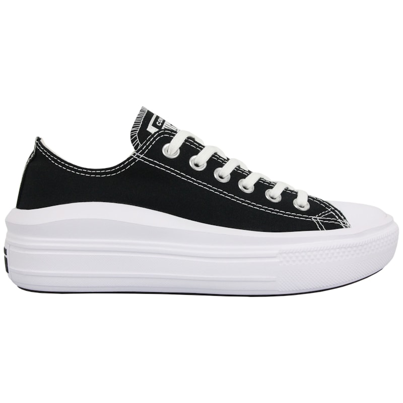 Tênis Converse Chuck Taylor All Star Move Preto Branco