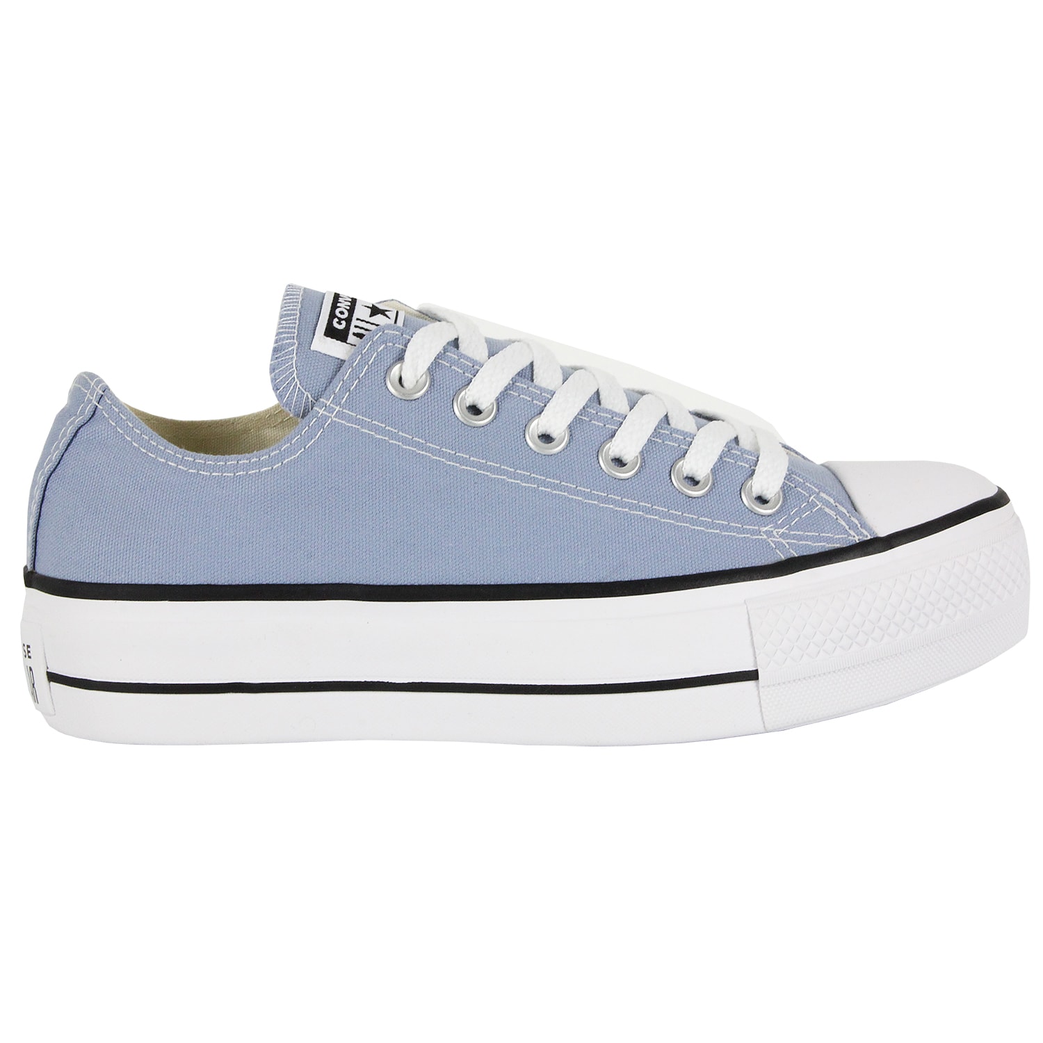 Tênis Converse Chuck Taylor All Star Plataform Azul Aço - Surf Alive