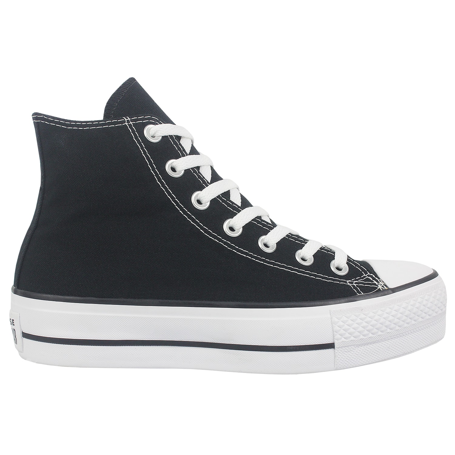 Tênis converse chuck taylor all discount star platform cinza