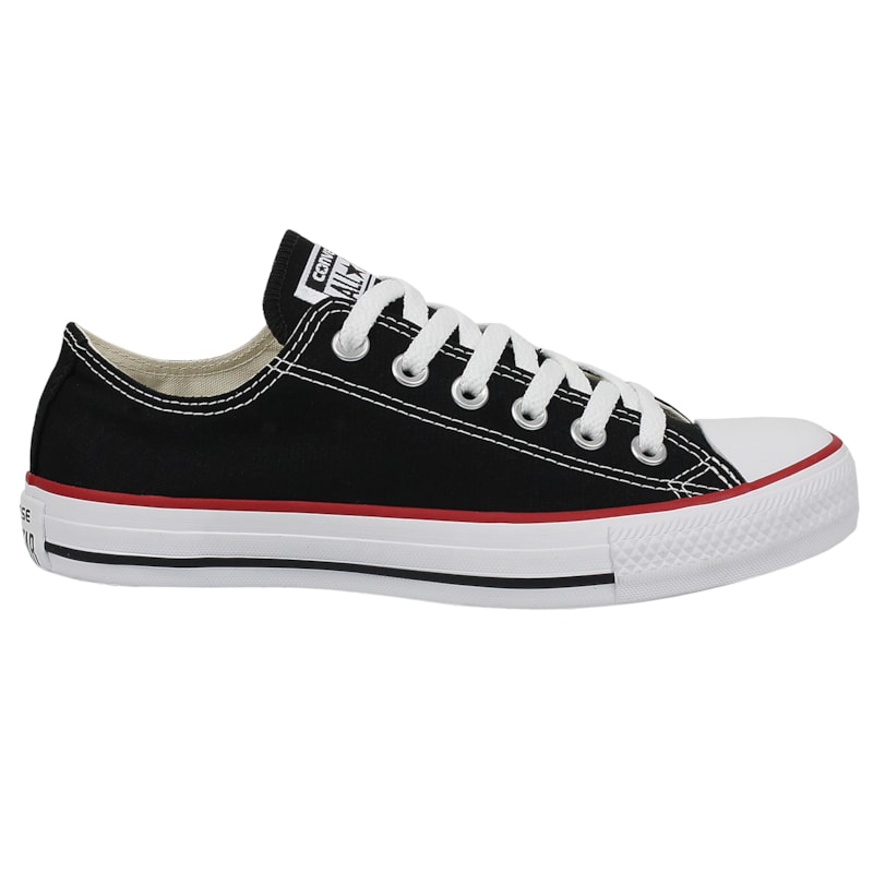 Tenis Converse Chuck Taylor All Star Logo Play Hi Preto Vermelho Ct13230001 Loja Virus