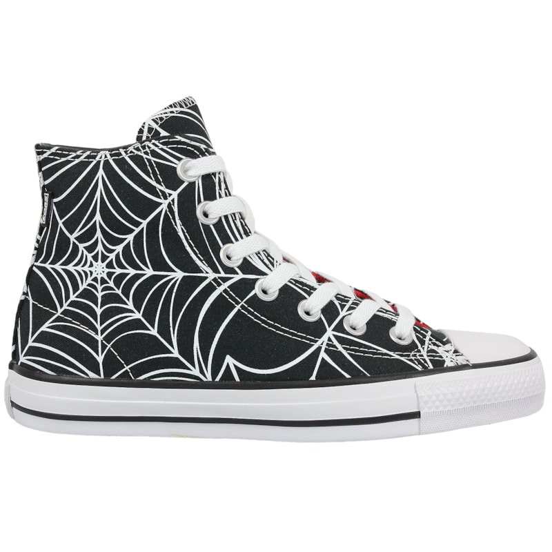 Tênis Converse Chuck Taylor All Star Pro Hi Preto Vermelho Branco