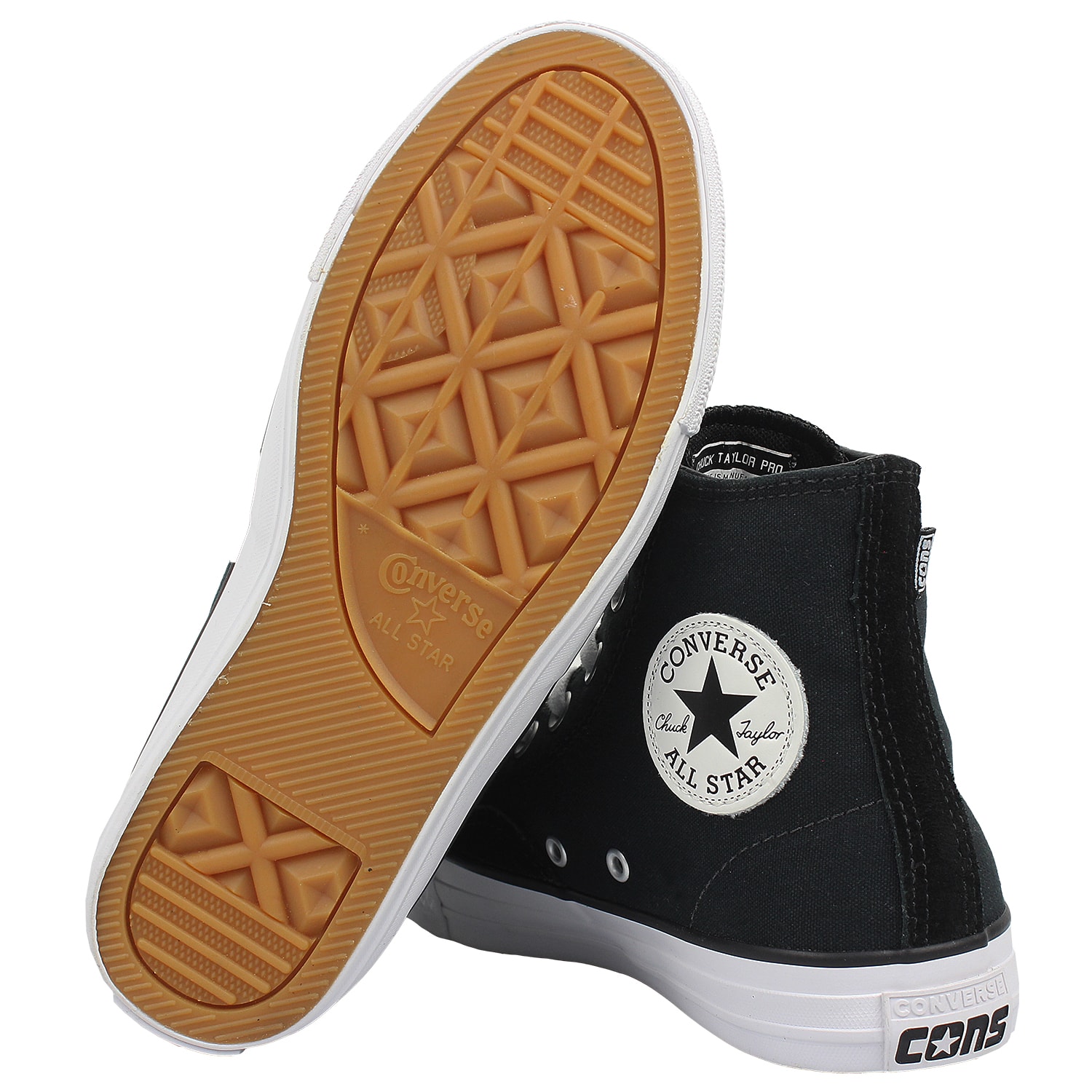 Tênis Converse Chuck Taylor All Star Pro Preto Preto Branco