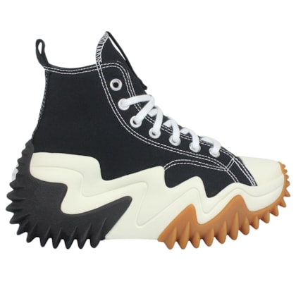Tênis Converse Chuck Taylor All Star Run Star Motion Black White Gum Tênis Converse Chuck Taylor All Star Run Star Motion Black White Gum