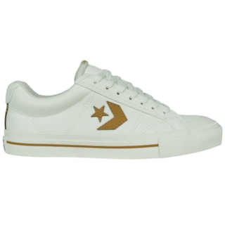 Tênis Converse Chuck Taylor All Star Sport Casual Amêndoa Bege Mel Amêndoa