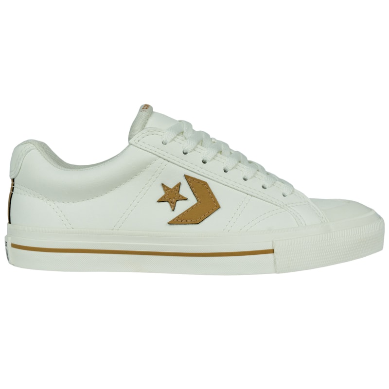 Tênis Converse Chuck Taylor All Star Sport Casual Amêndoa Bege Mel Amêndoa