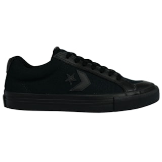Tênis Converse Chuck Taylor All Star Sport Casual Monochrome Preto Preto Preto