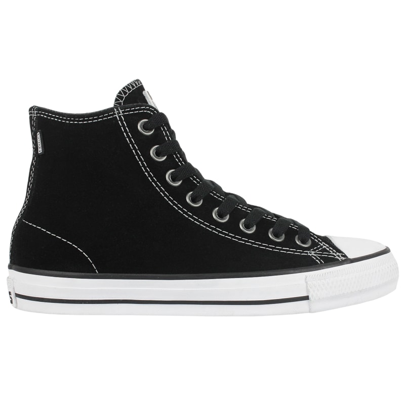 Tênis Converse Chuck Taylor Skate Hi Pro Camurça Preto Preto