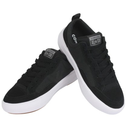 Tênis Converse Logan Lite Preto Preto Branco