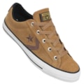 Tênis Converse Star Player Caramelo Médio Marrom Branco