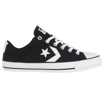 Tênis Converse Star Player Preto Preto Branco