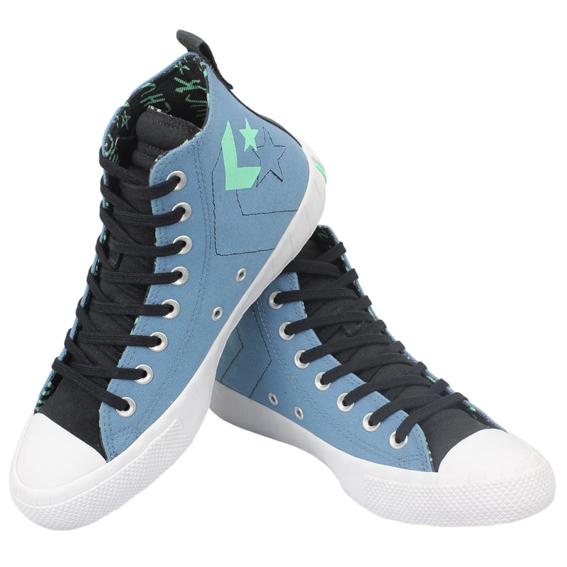 converse unt1tl3d high top blue
