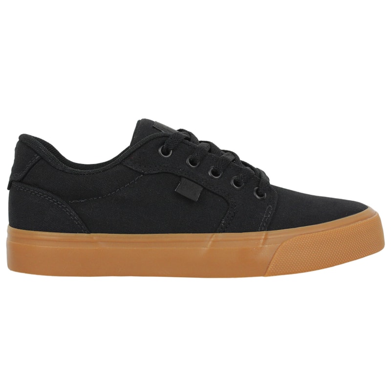Tênis DC Shoes Anvil TX LA Black Black Gum Surf Alive