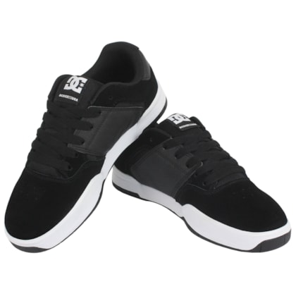 Tênis DC Shoes Central Black White