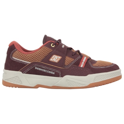 Tênis DC Shoes Construct Brown Brown Brown