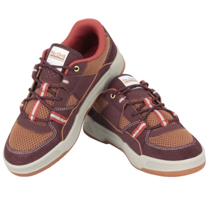 Tênis DC Shoes Construct Brown Brown Brown