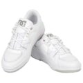 Tênis DC Shoes Construct White Red Grey