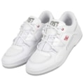 Tênis DC Shoes Construct White Red Grey