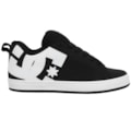 Tênis DC Shoes Court Graffik SD Black White