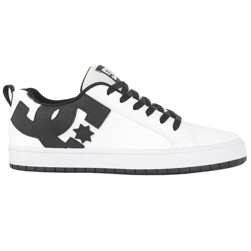 Tênis DC Shoes Court Graffik SD White Black White