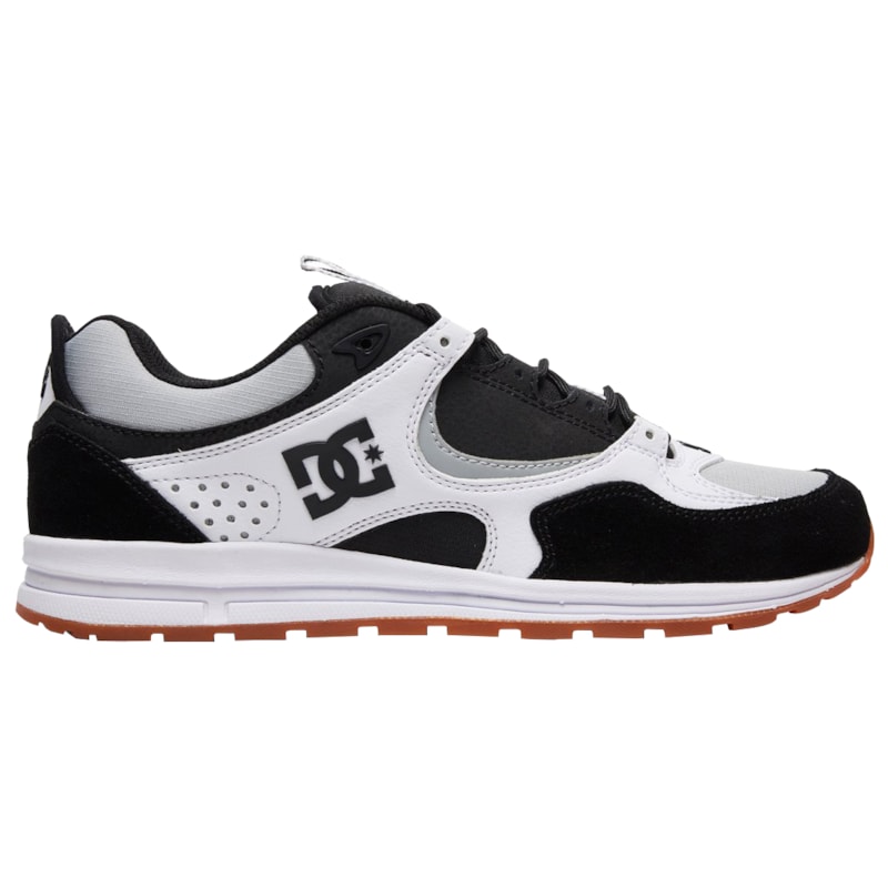 Tênis DC Shoes Kalis Lite Black Grey White Surf Alive