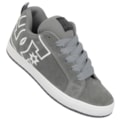 Tênis DC Shoes New Court Graffik SE Grey White
