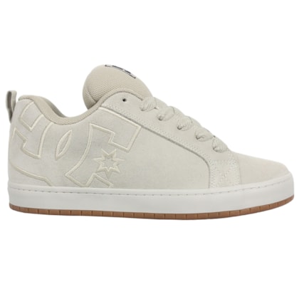 Tênis DC Shoes New Court Graffik SE Pelican Gum