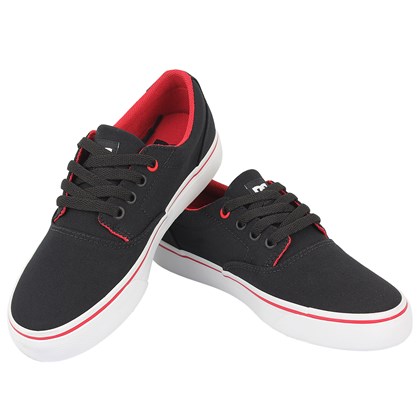 Tênis DC Shoes New Flash 2 TX Black Red