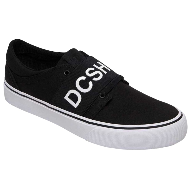 DC Youth Trase SP Skate Shoe - Canvas Upper With Graphic Designs, Built For Comfort & Style