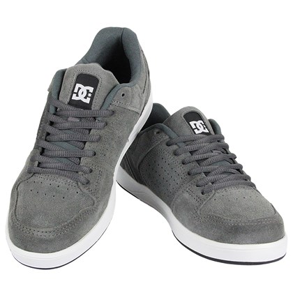 Tênis DC Shoes Union LA Grey White Black
