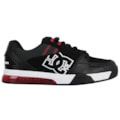 Tênis DC Shoes Versatile Black White Athetic Red