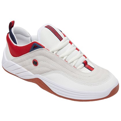 Tênis DC Shoes Williams Slim S White Navy Red