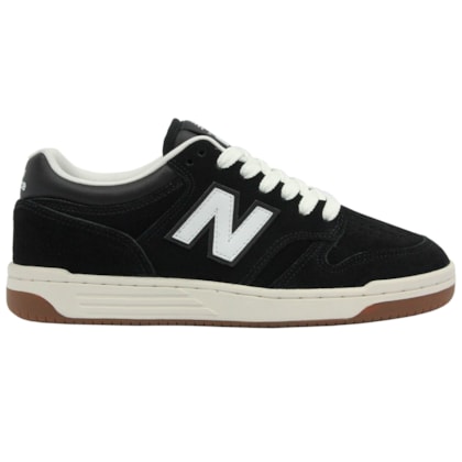 Tênis New Balance NB 480 Low Black Sea Salt