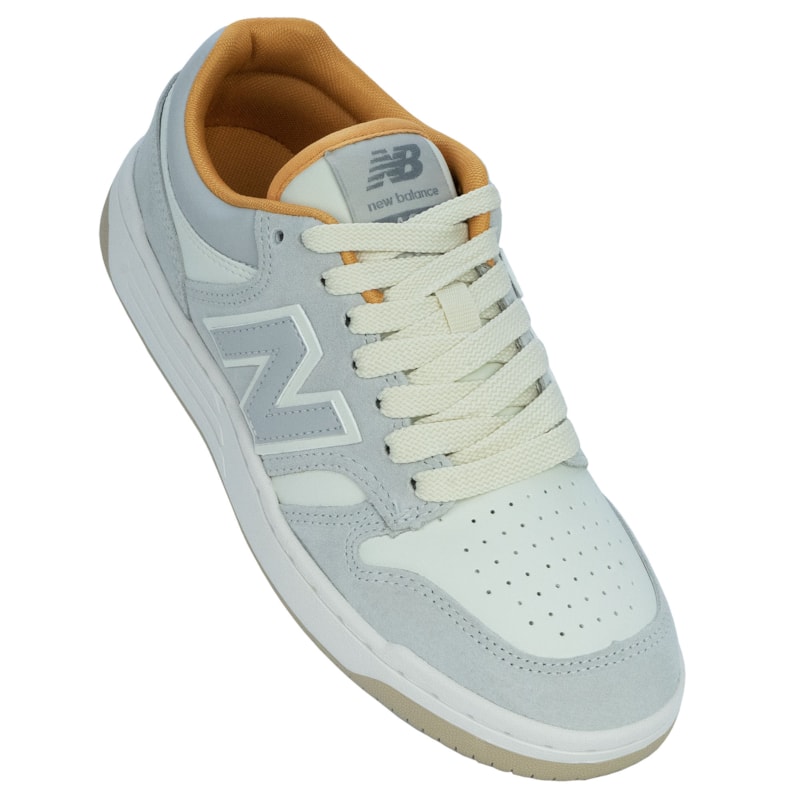 Tênis New Balance NB 480 Low Brighton Grey Linen