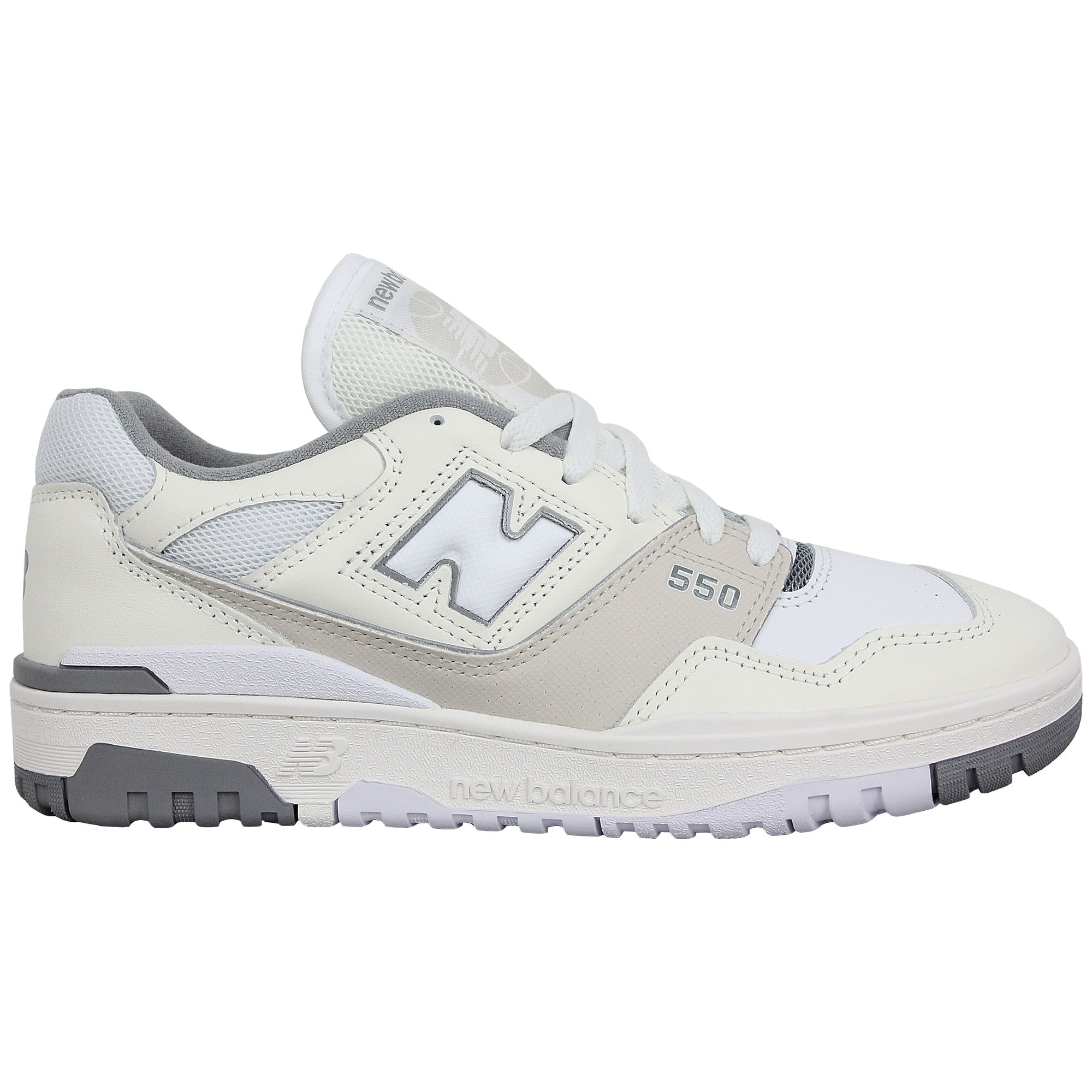 Tênis New Balance NB 550 White Beige