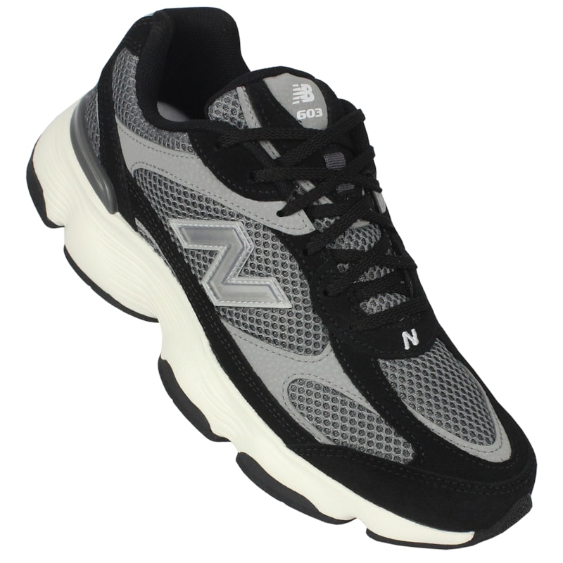 Tênis New Balance NB 603 Grafite Preto