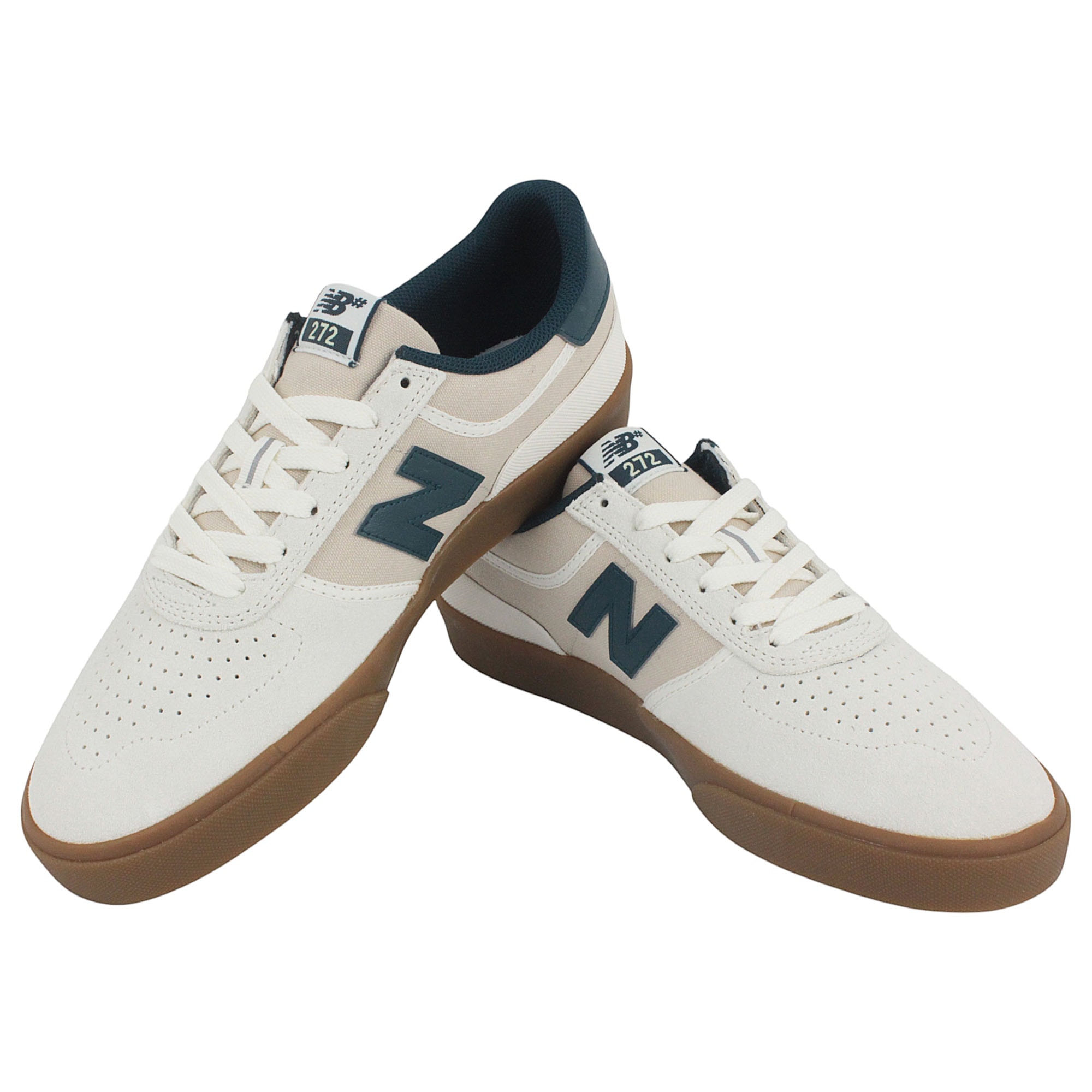 ハツ/ノーリーズン Tênis New Balance NB Numeric 272 Light Beige Petroleum