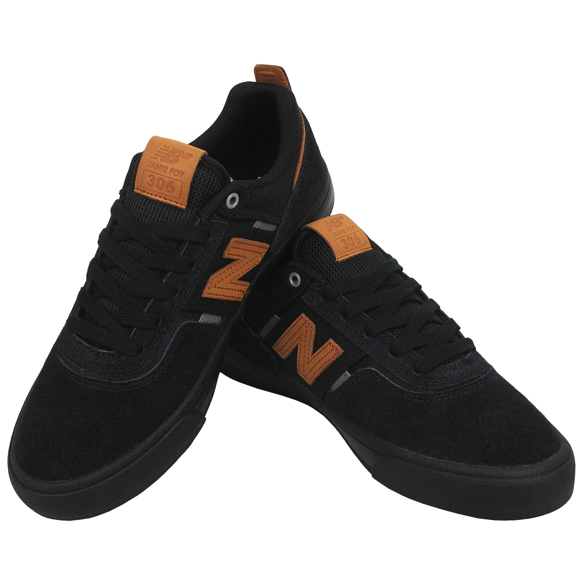【Annie 】factoy-b revel Tênis New Balance NB Numeric Jamie Foy 306 Preto Cobre